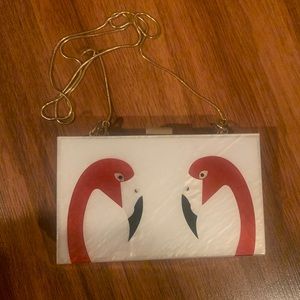 Flamingo Clutch